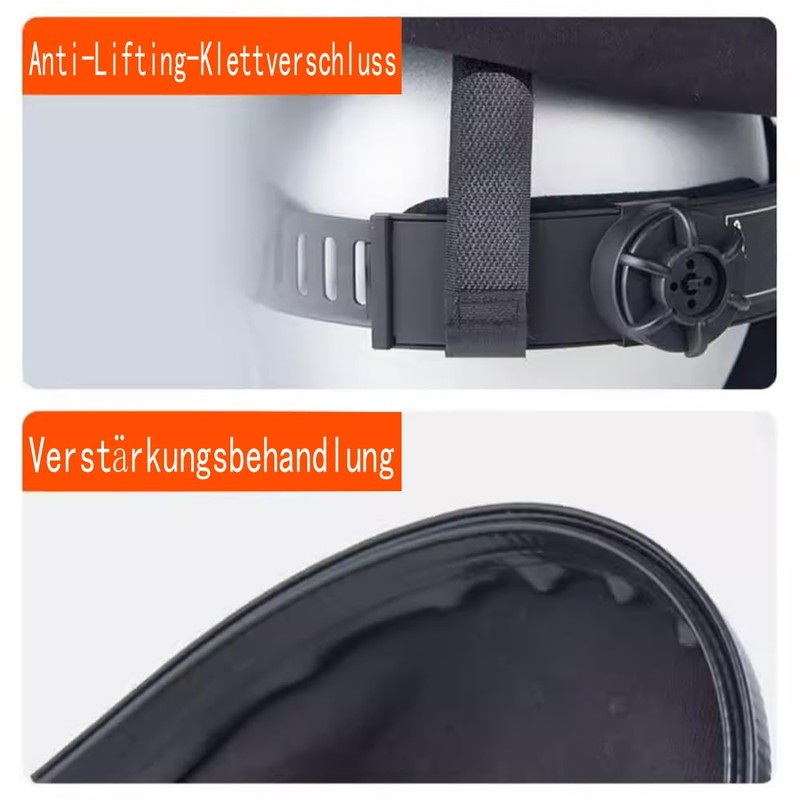 Welding Helmet Rear Extension Cover Helmet Neck Visor Anti Glare