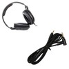 Headphone Audio Cable with Microphone, 3.5 mm Braided Nylon Replacement