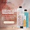 Keragen Brazilian Keratin Smoothing Treatment | Formaldehyde-Free Blowout Kit for