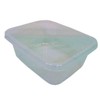 9 Litre Rectangular Clear Plastic Washing Up Bowl Basin by