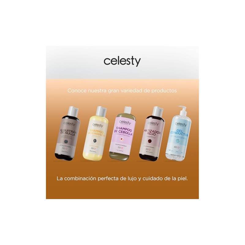 CELESTY | Shampoo Matizador - Variedad Amarillo Azul Morado Negro