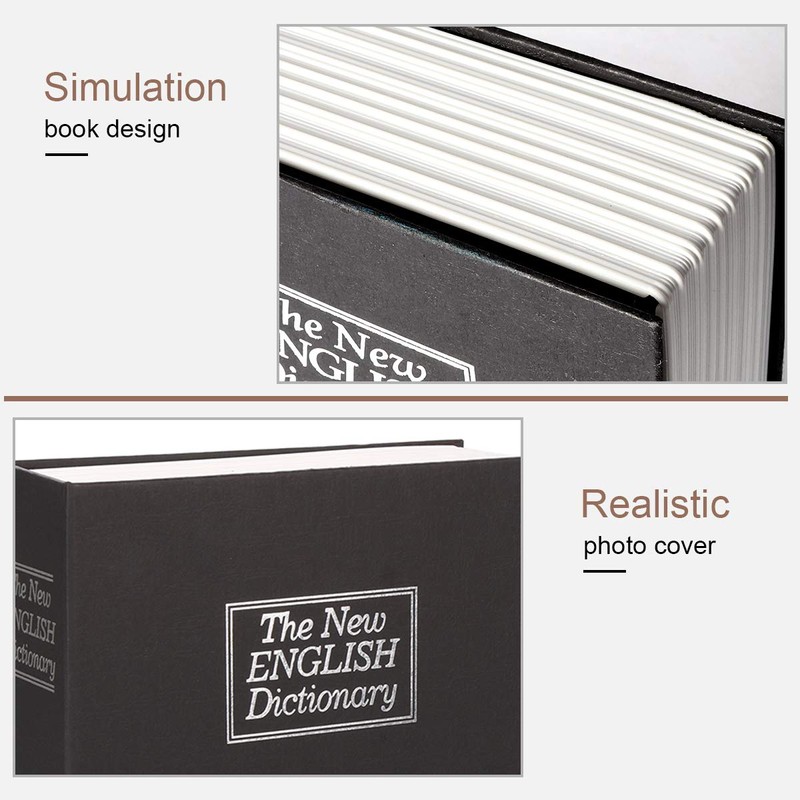 Book Safe with Key Lock – Jssmst Home Dictionary Diversion