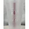 Tim Horton’s Canada Cold Beverage Plastic Clear Reusable Cup W/