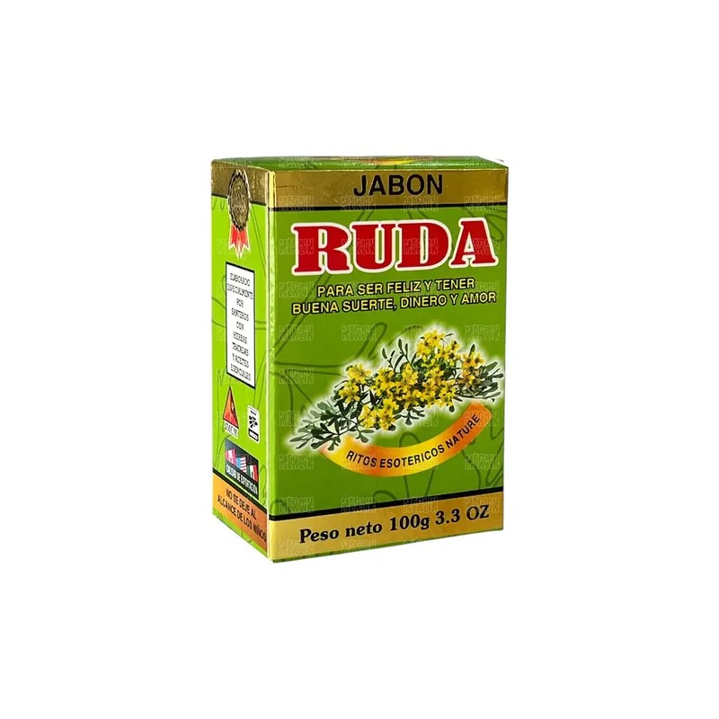 Jabón De Ruda - Limpia Todo Daño Y Trabajos Oscuros