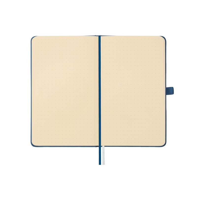 FINOCAM – Nexo Notebook Hard Cover otted Navy Blue |