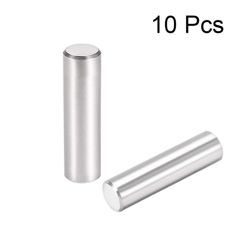 TOP-VIGOR 10Pcs 8mm x 30mm Dowel Pins Shelf Support Pegs,