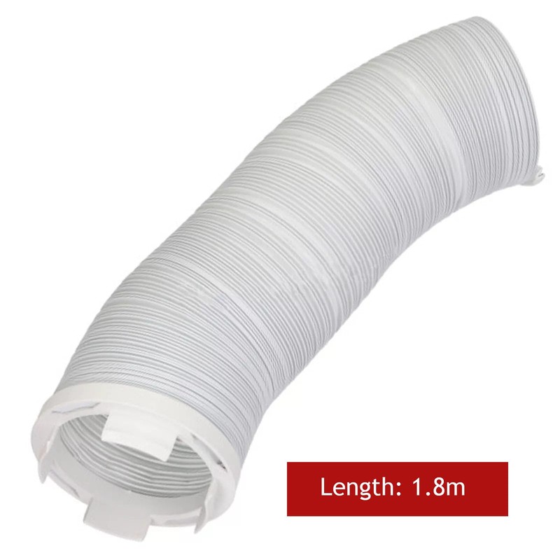 SPARES2GO Vent Hose for Candy fits Hoover Tumble Dryers (3.6"