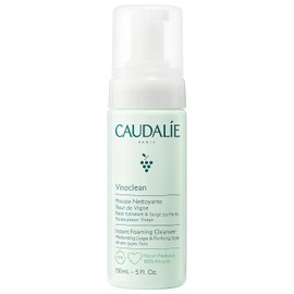 Caudalie Vinoclean Espuma Facial Limpiadora, Limpiador Diario que Limpia, Suaviza y Reduce las Rojeces - 150 mL                                       