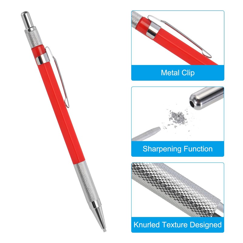 PATIKIL Mechanical Pencil with 12Pcs Multicolor Refills, Write Smoothly Portable