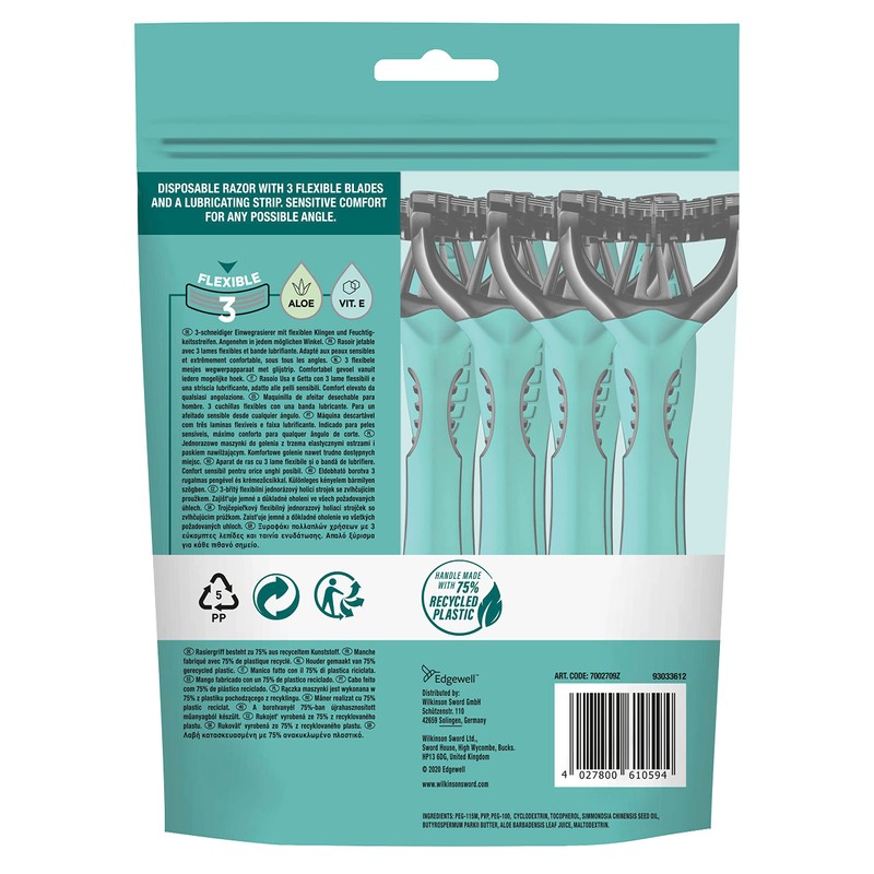 Wilkinson Sword Xtreme 3 Sensitive - Pack of 8 +