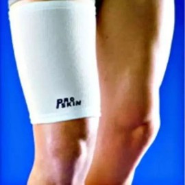 허벅지보호대 다리 압박고정 운동 지지대 탄력밴드 [베이지] Thigh Support Compression Brace Exercise Support Elastic Band [Beige]