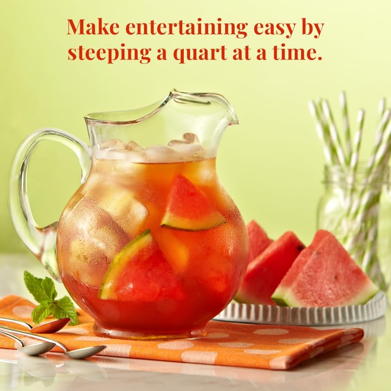 The Republic of Tea Iced Tea Watermelon Mint, 8 Count,