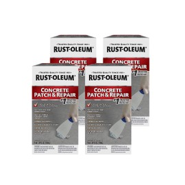 Rust-Oleum 301012-4PK Concrete Patch & Repair, 24 oz, Gray, 4 Pack