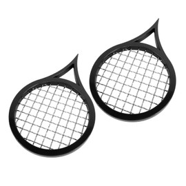 Hair Racket Twist Comb Curling Brush for Men with Curly Hair Twist Up Afro Styling 2pcs (Black)