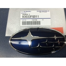Genuine 2008-2014 Subaru Impreza Rear Liftgate Trunk Emblem Decal OEM WRX STI