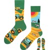 TODO Colours Funny Socks with Motif - Multicoloured, Colourful, Crazy