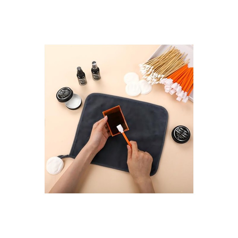 Nuanchu 607 Pcs Card Cleaning Kit Trading Card Repair Kit