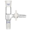 Labasics Glass Adapter, Vacuum Borosilicate Vertical Glass Adapter Removal, Vacuum
