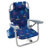 Rio Beach Kid's 5-Position Lay Flat Backpack Folding Beach Chair,