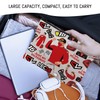 2 Pieces Racing Themed Makeup Bag, Waterproof Makeup Bag, Cartoon
