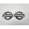 Custom 2Pcs Set Chrome Black Double Layer Harley CVO Custom