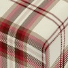 Catherine Lansfield Kelso Fitted Modern 200x180x1 cm red