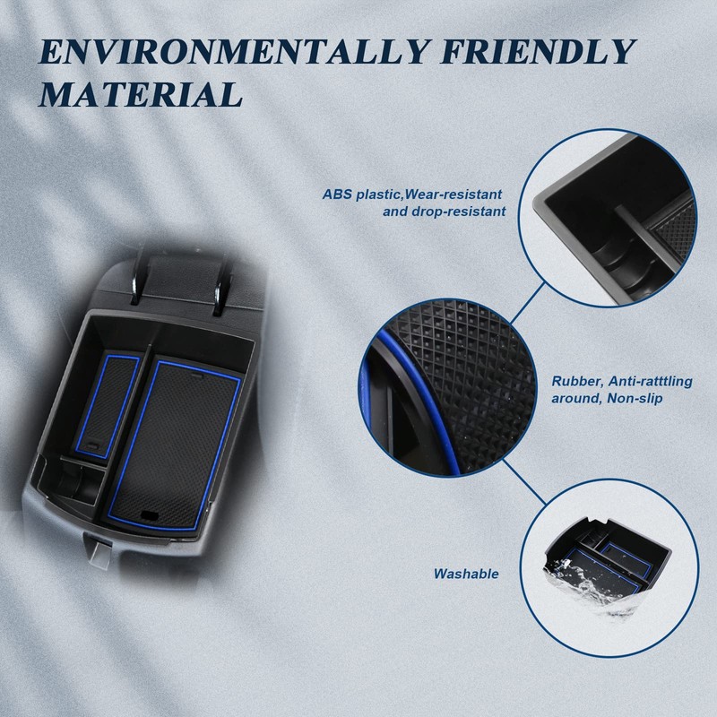BIBIBO Storage Box for Kona Hybrid/N Line 2017-2022, Centre Console