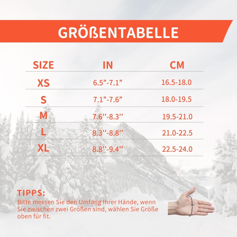 HANDLANDY Winter Running Gloves for Men Women, Thermal Liners Non-Slip