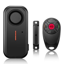 HENDUN Upgraded Window and Door Alarm with Remote, Pool Alarm for Kids Safety, IP66 Waterproof Indoor/Outdoor Home Security Sensor, Wireless Doorbell Chime/Buzzer When Opened Loud