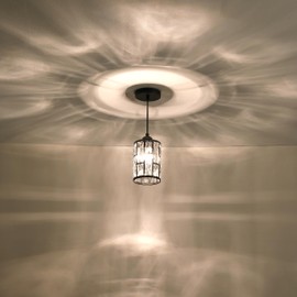 3 Pack 1 Light Hanging Kitchen Island Modern Concise 5.3" Crystal Pendant Light Fixture,Crystal Metal Chandelier Shade Brushed Nickel Finish for Bar,Dining Room,Living Room Over Sink