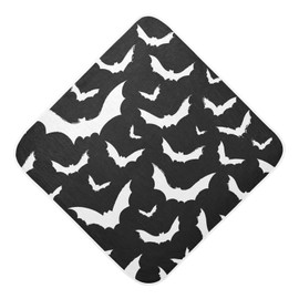xigua Bat Baby Bath Towel, Cute Ultra Soft Absorbent Hooded Baby Towel Newborn, Infant & Toddler, 30 x 30 Inch