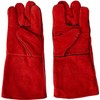 Silverline 282389 Welders Gauntlets,Red,330 mm