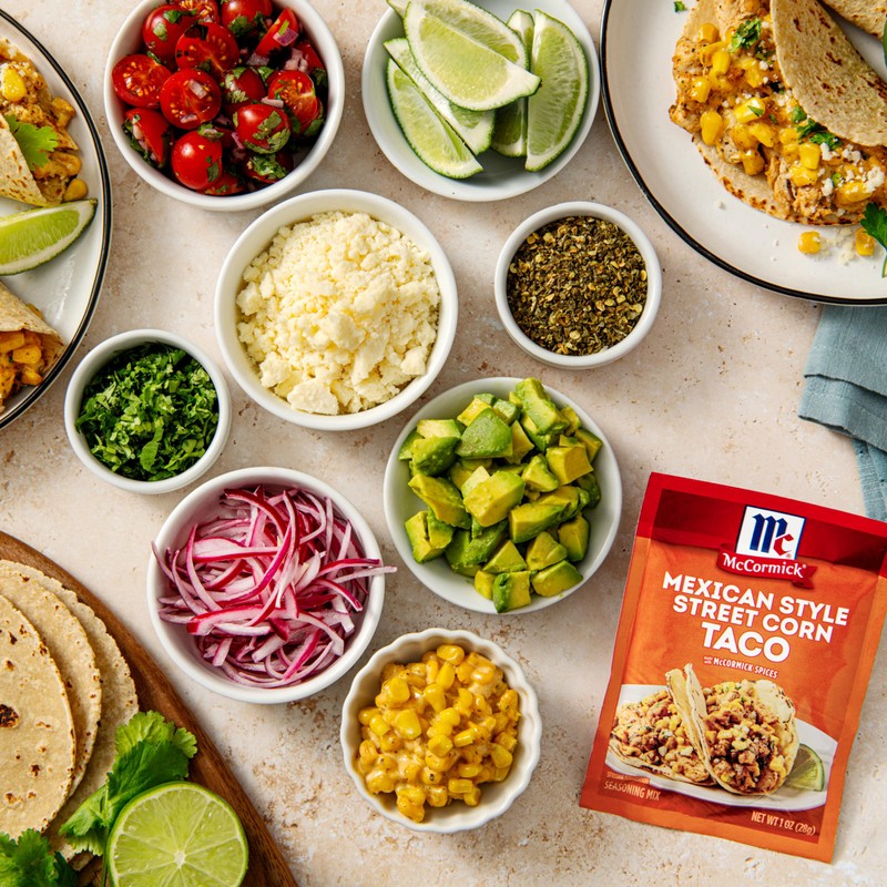 McCormick Mexican Style Street Corn Taco Seasoning Mix, 1 oz