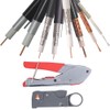 22PCs Cable Crimping Cutter Multifunction Crimper Coaxial F- Head Crimping