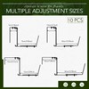 Layhit 10 Pcs Adjustable Planter Box Brackets Universal Heavy Duty