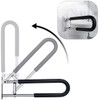 Tuntrol 23.6 inch Foldable Handrail Grab Bars, Wall Mounted Toilet