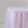 ORKIDEA Table Skirt with Tulle - Made in Italy -