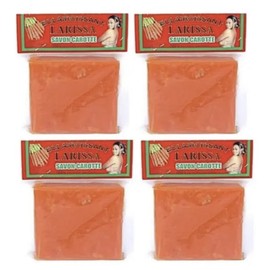 Eclaircissant larissa Larissa Carrot 🥕Lightening Beauty Soap All Skin Types 225g 4 Pack WHOLESALE