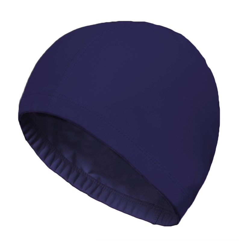 CENZICOM Man Women Pure Color Nylon Spandex Fabric Swim Cap