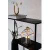 LaLe Living Ajala Vase in Gold U-shaped Asymmetric with Double-Sided