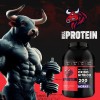 Oxido Nítrico Bull Protein 1kg En Polvo 200servicios Sabores