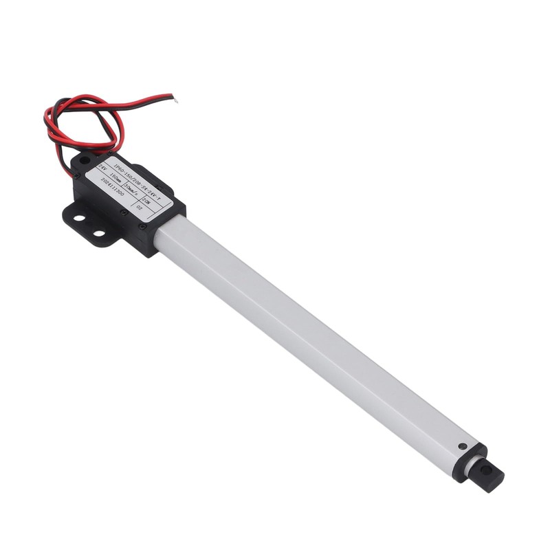 24V Linear Actuator, 30mm/s Speed, 20N Thrust, 150mm Stroke, Aluminium