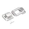 sourcing map Toggle Catch Lock, 38mm Retro Decorative Silver Hasp