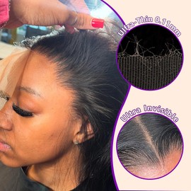 Wgfd Body Wave Lace Front Wigs Human Hair 180% Density Hd Lace Frontal Wigs Human Hair Pre Plucked Lace Front wigs for Women with Baby Hair 20inch