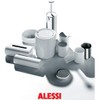 Alessi "Birillo" Papiertaschentuch Behälter aus PMMA, weiß, L 15cm, B