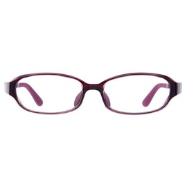 Oval Type Pollen Protection Glasses AIR VISOR M Size (No Prescription) | Zoff Zoff Zoff Air Visor, UV Protection, Pollen Disease Goggles, Women's [53□15-118] - purple berry