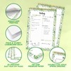 Decorably Daily Planner Pad with Schedule - Daily To Do