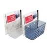3X Box Sweden Bathroom Basket 15.5cm w/Suction Shower Bathroom Organiser
