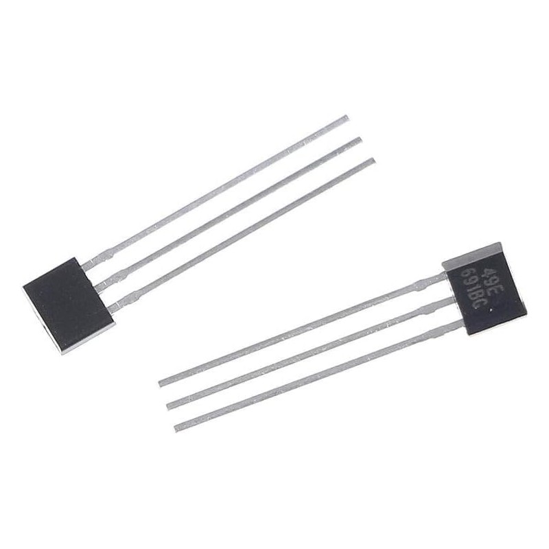 10 Pcs Hall Element 49E Oh49E Ss49E Linear Sensor Hall