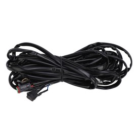 LED Light Bar Wiring Harness 16AWG Heavy Duty DC 12V On Off Switch Power Relay Fuse for Truck ATV UTV Boat